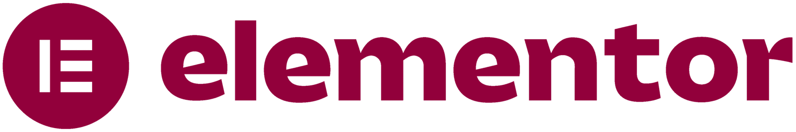 Elementor logo, representing rapid page building and drag-and-drop editing for marketing teams in Bikki Marketing's tech stack.