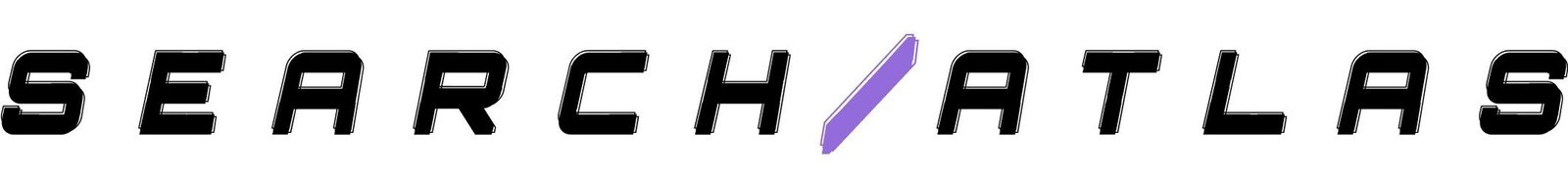 Search Atlas logo emphasizing SEO command center for capturing in-market demand and monitoring competitors.